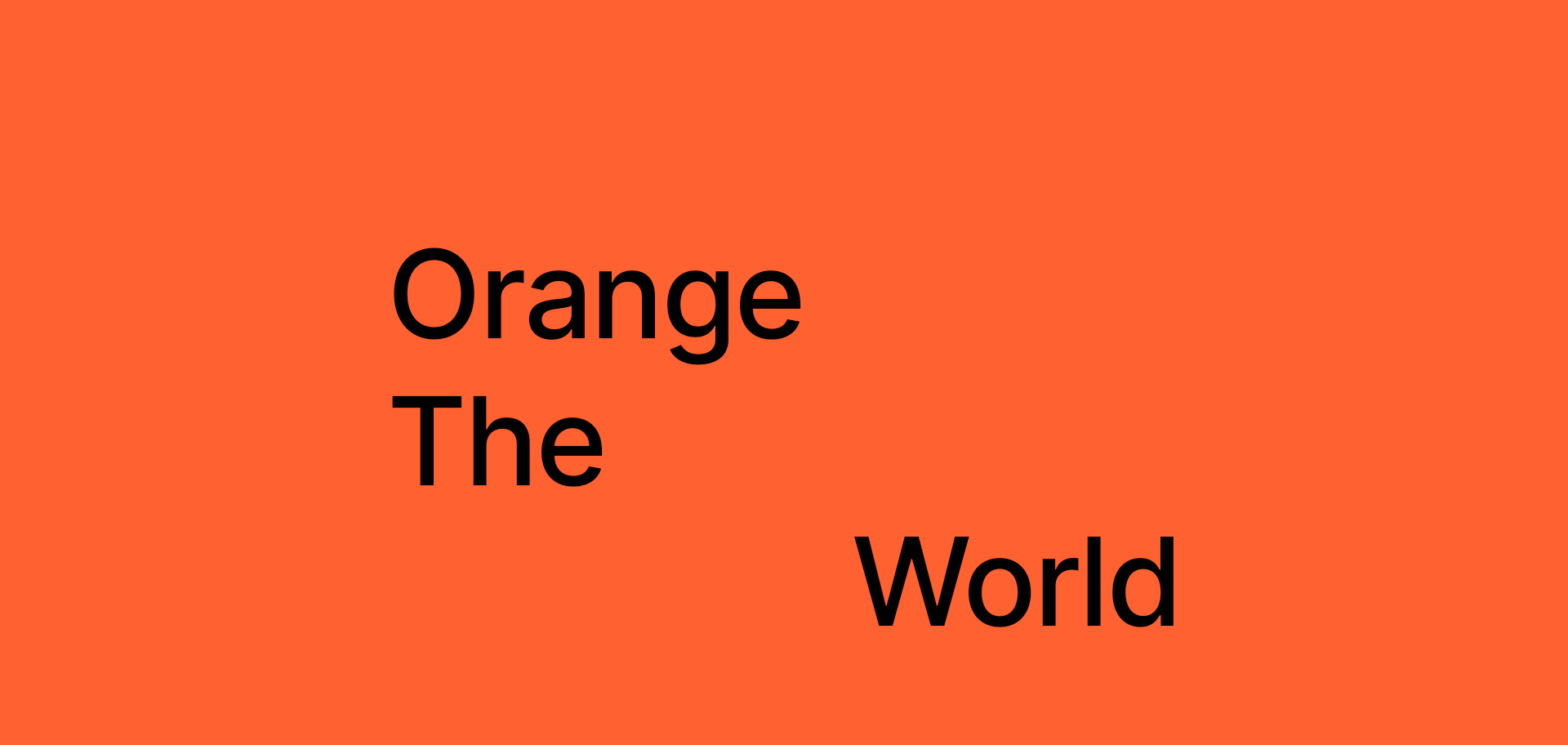 Orange the World - Für eine Welt ohne Gewalt an Frauen
